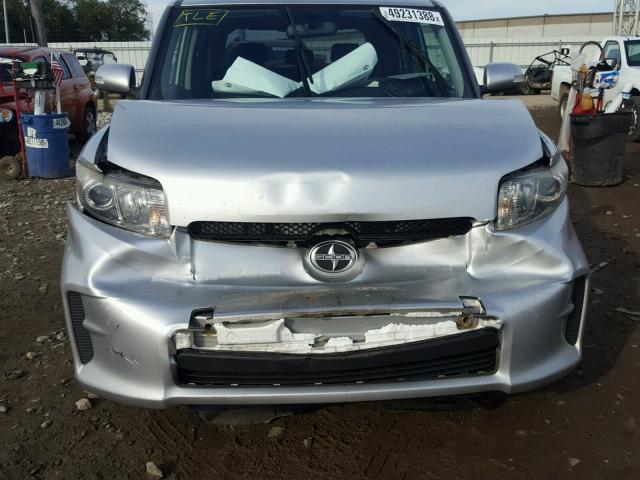 JTLZE4FE0CJ016981 - 2012 TOYOTA SCION XB ვერცხლისფერი ფოტო 9