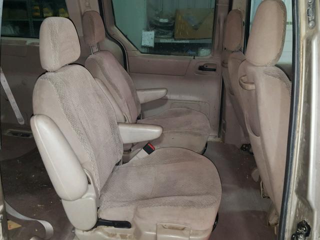 2FMZA52402BA11322 - 2002 FORD WINDSTAR S GOLD photo 6