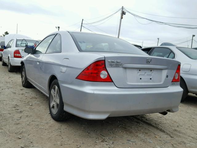 1HGEM21964L063791 - 2004 HONDA CIVIC EX SILVER photo 3