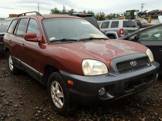 KM8SC13D93U435807 - 2003 HYUNDAI SANTA FE G RED photo 1