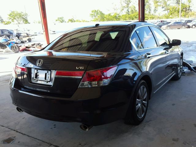 1HGCP3F87BA021109 - 2011 HONDA ACCORD EXL Qəhvəyi foto 4