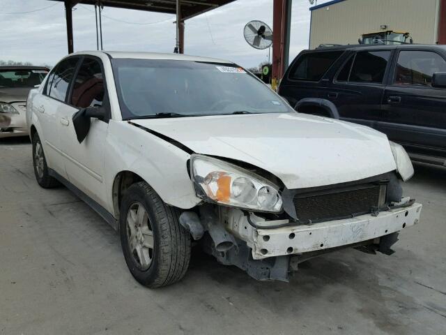 1G1ZT548X5F209691 - 2005 CHEVROLET MALIBU LS WHITE photo 1