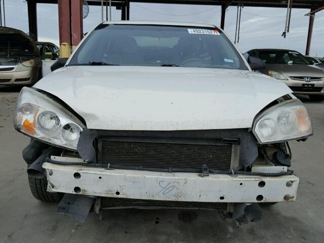 1G1ZT548X5F209691 - 2005 CHEVROLET MALIBU LS WHITE photo 9