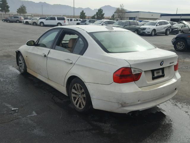 WBAVB13546KX44787 - 2006 BMW 325 I WHITE photo 3