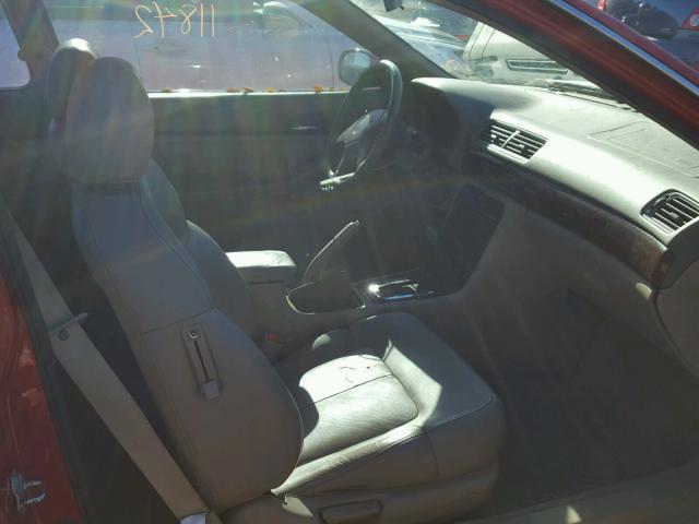 19UYA2259XL003879 - 1999 ACURA 3.0CL Կարմիր լուսանկար 5