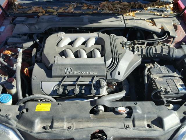 19UYA2259XL003879 - 1999 ACURA 3.0CL Կարմիր լուսանկար 7