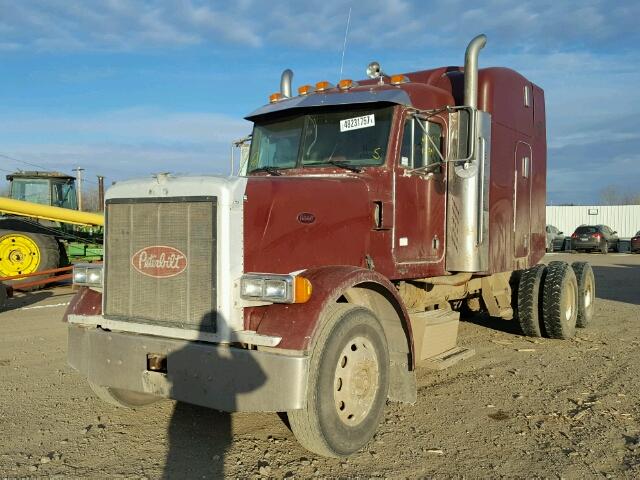 1XPFDU9X4XD508334 - 1999 PETERBILT 378 RED photo 2