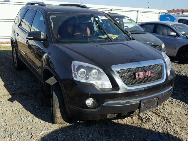 1GKEV33768J138511 - 2008 GMC ACADIA SLT BLACK photo 1