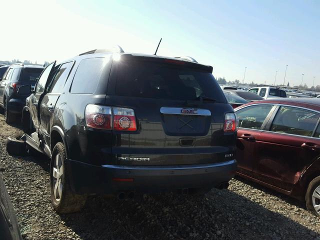 1GKEV33768J138511 - 2008 GMC ACADIA SLT შავი ფოტო 3