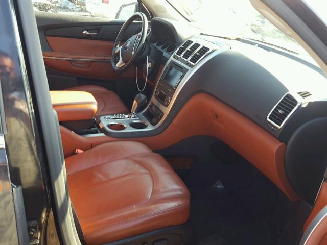 1GKEV33768J138511 - 2008 GMC ACADIA SLT შავი ფოტო 5