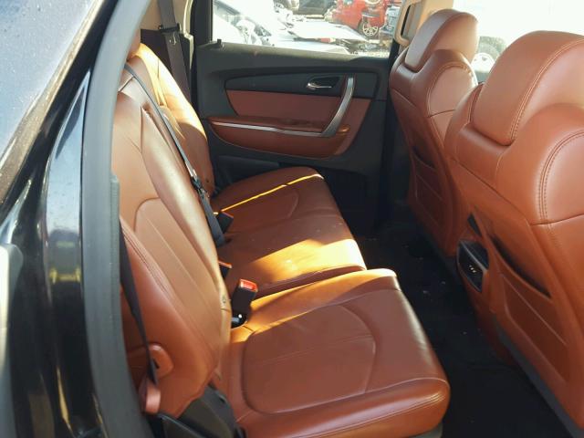 1GKEV33768J138511 - 2008 GMC ACADIA SLT შავი ფოტო 6