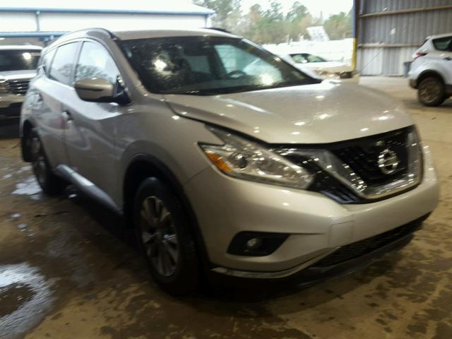 5N1AZ2MG9GN126492 - 2016 NISSAN MURANO S SILVER photo 1