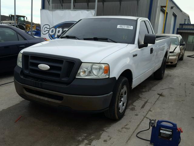 1FTRF12W76NA62245 - 2006 FORD F150 WHITE photo 2