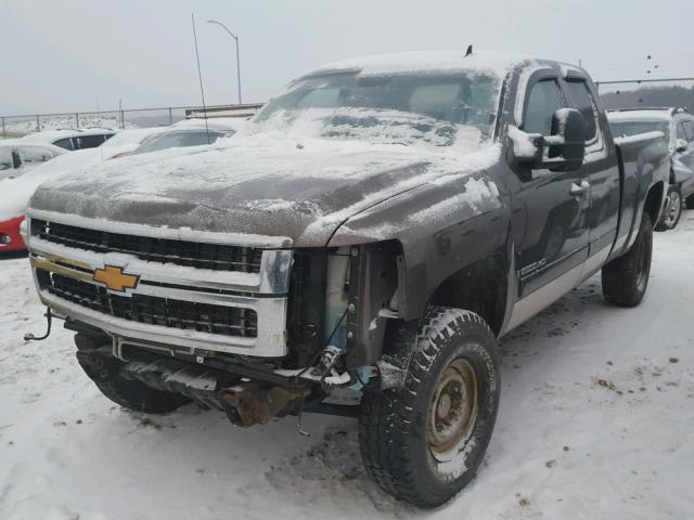 1GCHK29637E524868 - 2007 CHEVROLET SILVERADO BROWN photo 2