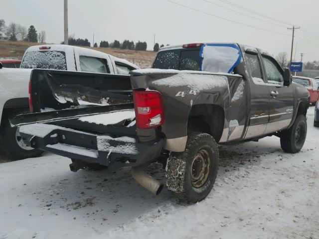 1GCHK29637E524868 - 2007 CHEVROLET SILVERADO BROWN photo 4