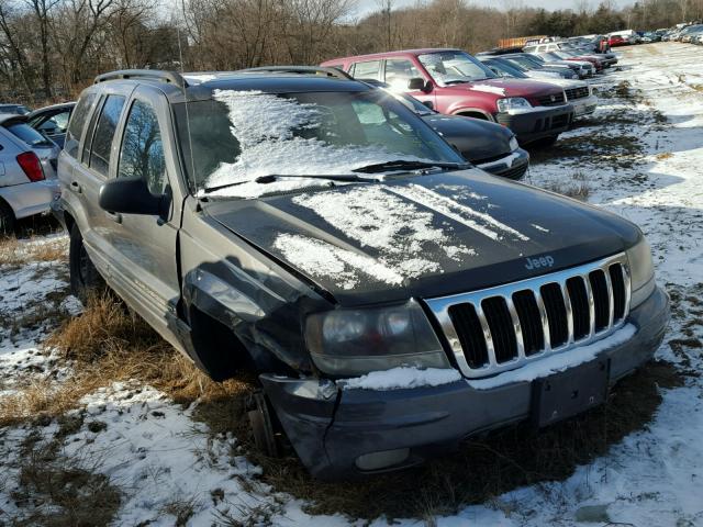 1J4GW48S92C307902 - 2002 JEEP GRAND CHER GRAY photo 1