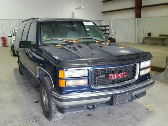 3GKFK16R5WG503130 - 1998 GMC SUBURBAN K BLUE photo 1