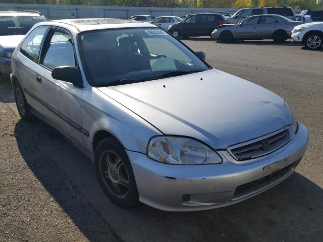 2HGEJ6428XH111789 - 1999 HONDA CIVIC CX SILVER photo 1