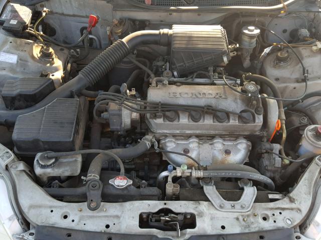 2HGEJ6428XH111789 - 1999 HONDA CIVIC CX SILVER photo 7