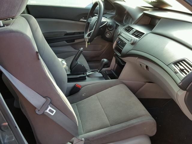 1HGCP26338A139584 - 2008 HONDA ACCORD LX GRAY photo 5