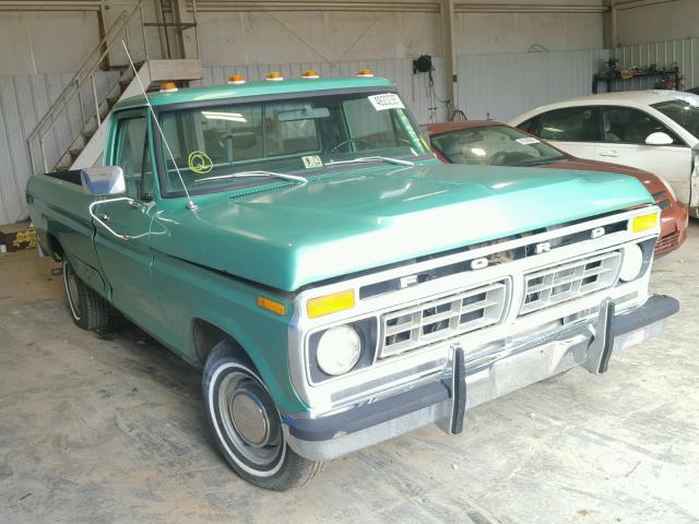 F15SN061051 - 1977 FORD F100 GREEN photo 1