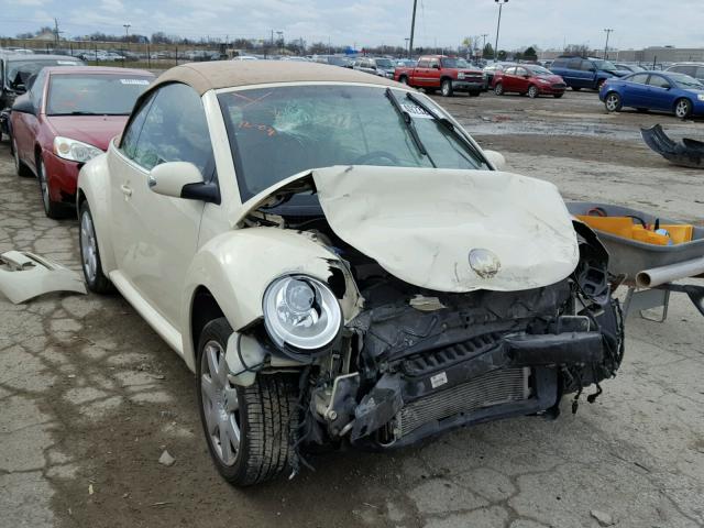 3VWSG31Y46M318328 - 2006 VOLKSWAGEN NEW BEETLE CREAM photo 1