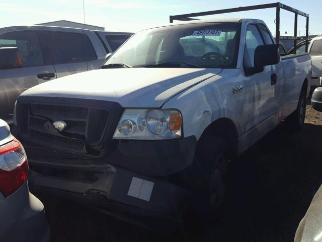 1FTRF12208KD12877 - 2008 FORD F150 WHITE photo 2