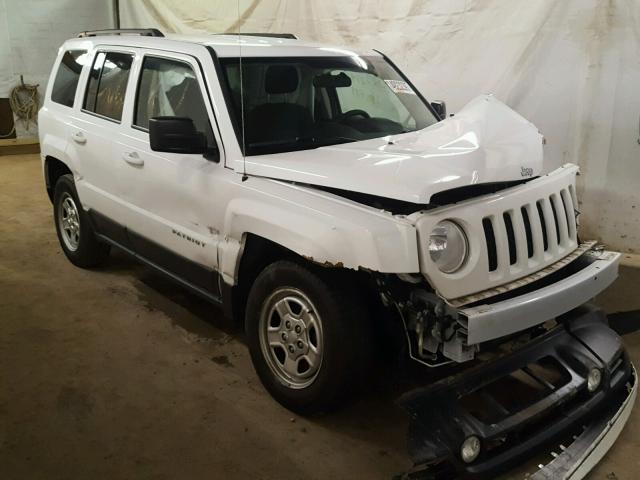 1C4NJRBB4FD323748 - 2015 JEEP PATRIOT SP WHITE photo 1