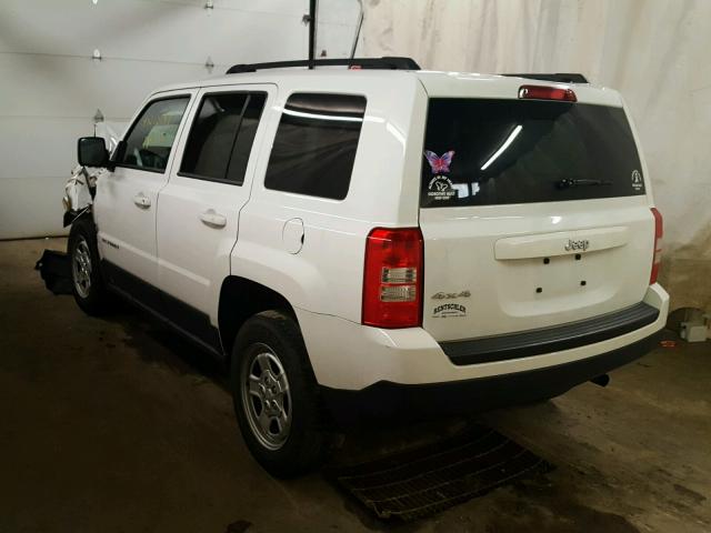 1C4NJRBB4FD323748 - 2015 JEEP PATRIOT SP WHITE photo 3