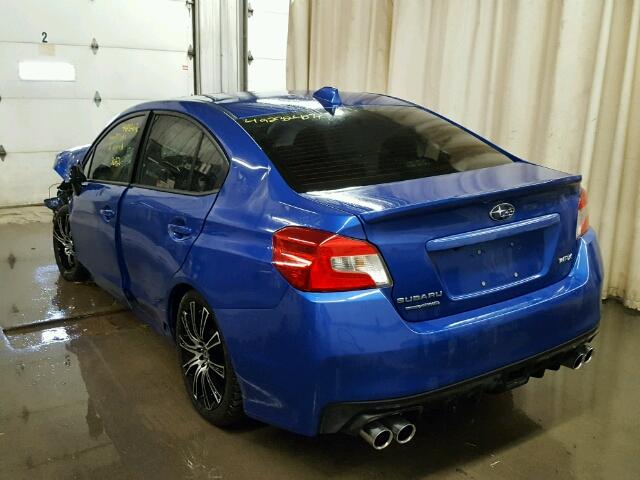 JF1VA1E62H9811530 - 2017 SUBARU WRX PREMIU BLUE photo 3