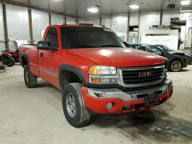 1GTHK24U46E129411 - 2006 GMC SIERRA K25 RED photo 1