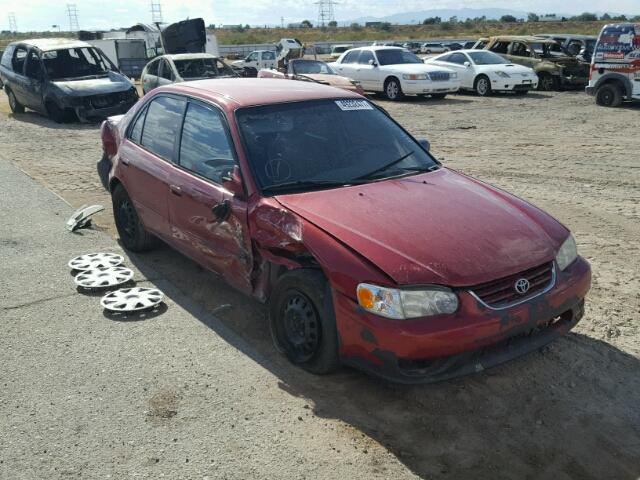 1NXBR12E31Z512967 - 2001 TOYOTA COROLLA CE RED photo 1