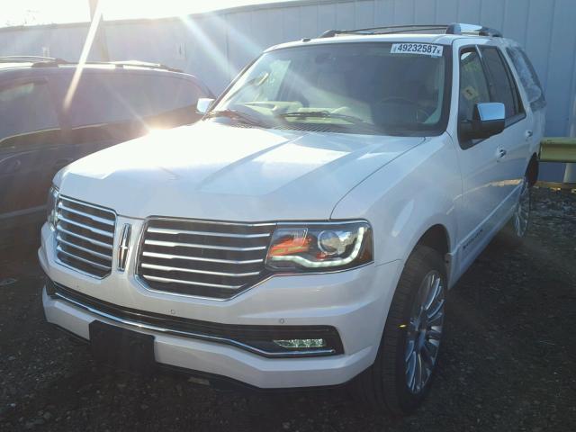 5LMJJ2JT4FEJ06347 - 2015 LINCOLN NAVIGATOR 白色 照片 2