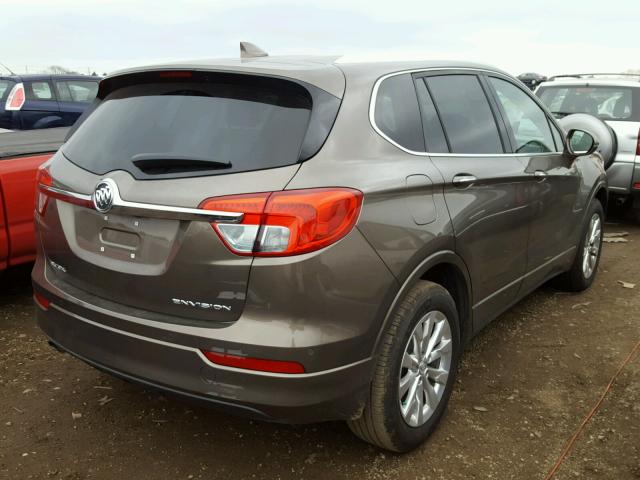 LRBFXBSA2HD144451 - 2017 BUICK ENVISION E BROWN photo 4