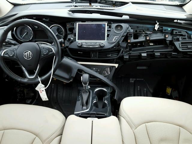 LRBFXBSA2HD144451 - 2017 BUICK ENVISION E BROWN photo 9