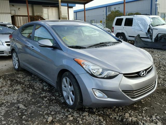 KMHDH4AE3CU474125 - 2012 HYUNDAI ELANTRA GL SILVER photo 1