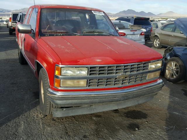 2GCEC19K2N1159394 - 1992 CHEVROLET GMT-400 C1 RED photo 1