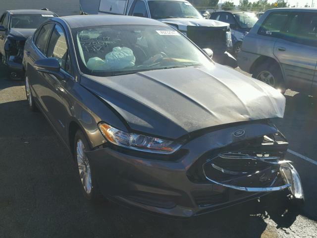 3FA6P0LU3DR237405 - 2013 FORD FUSION SE CHARCOAL photo 1