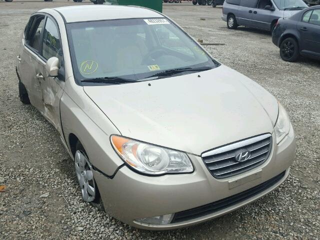 KMHDU46D98U460264 - 2008 HYUNDAI ELANTRA GL TAN photo 1