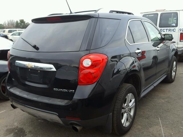 2GNFLGE30D6297708 - 2013 CHEVROLET EQUINOX LT BLACK photo 4