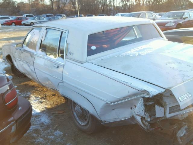 1G3AX69Y1DM788037 - 1983 OLDSMOBILE 98 REGENCY WHITE photo 3