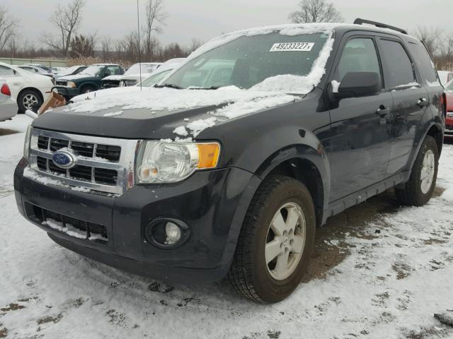 1FMCU9D77BKC31350 - 2011 FORD ESCAPE XLT BLACK photo 2