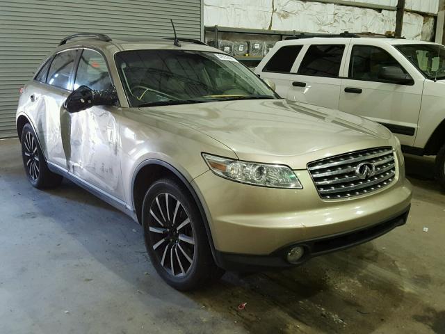 JNRAS08W75X220144 - 2005 INFINITI FX35 GOLD photo 1