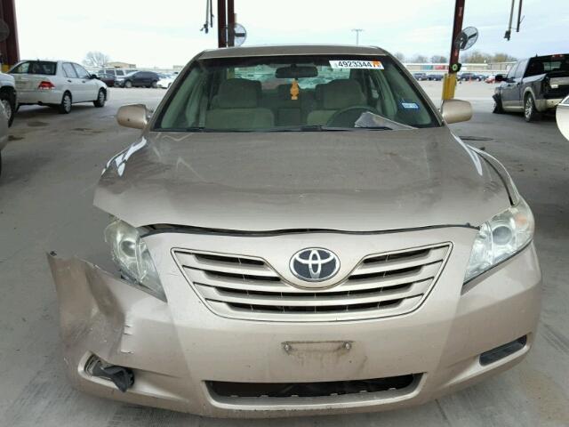 4T1BE46K58U791359 - 2008 TOYOTA CAMRY CE TAN photo 10