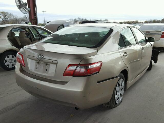 4T1BE46K58U791359 - 2008 TOYOTA CAMRY CE TAN photo 4