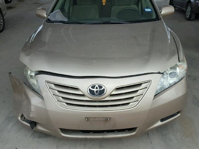 4T1BE46K58U791359 - 2008 TOYOTA CAMRY CE TAN photo 7