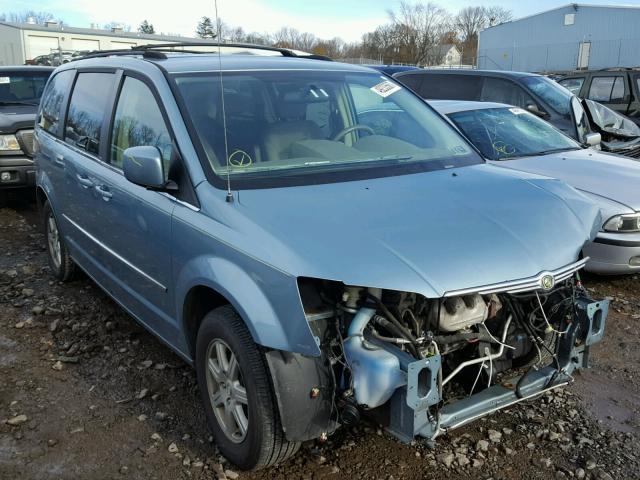 2A4RR5D12AR153204 - 2010 CHRYSLER TOWN & COU BLUE photo 1