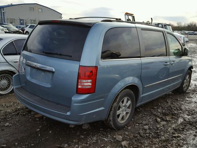 2A4RR5D12AR153204 - 2010 CHRYSLER TOWN & COU BLUE photo 4