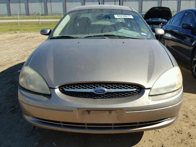 1FAFP55U63G242114 - 2003 FORD TAURUS SES GRAY photo 10