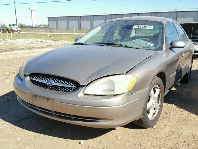 1FAFP55U63G242114 - 2003 FORD TAURUS SES GRAY photo 2